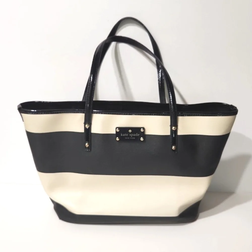 Kate Spade Boutique Harmony Large Striped Tote